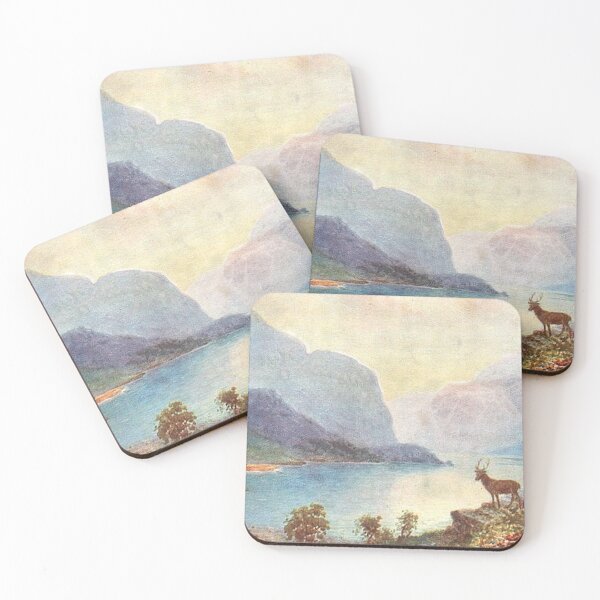 Item preview, Vintage Illustration of Loch Lubnaig, near Callander designed and sold by yourscotland.
