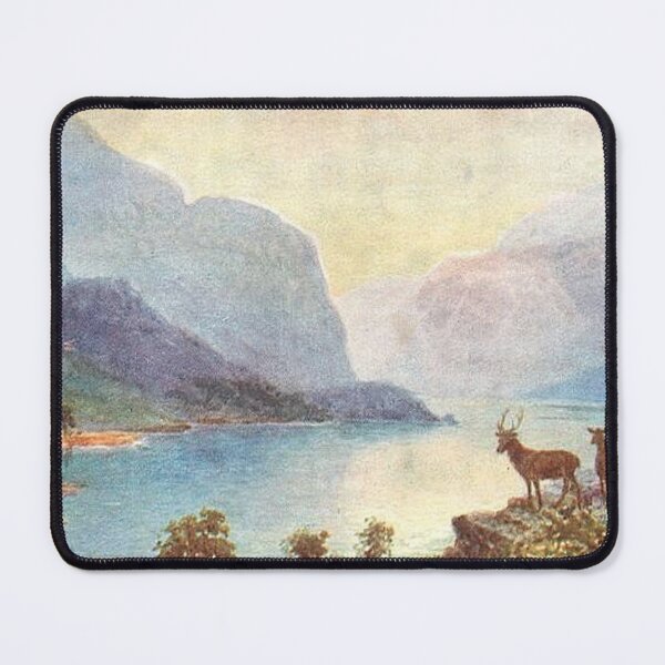 Item preview, Vintage Illustration of Loch Lubnaig, near Callander designed and sold by yourscotland.