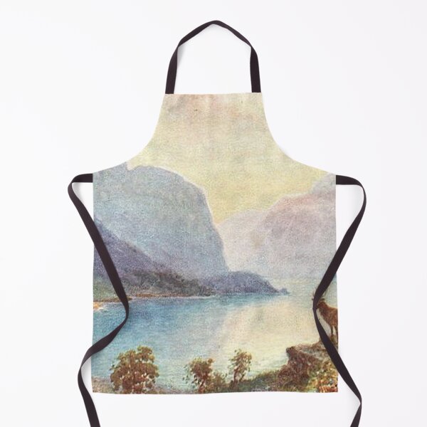 Item preview, Vintage Illustration of Loch Lubnaig, near Callander designed and sold by yourscotland.