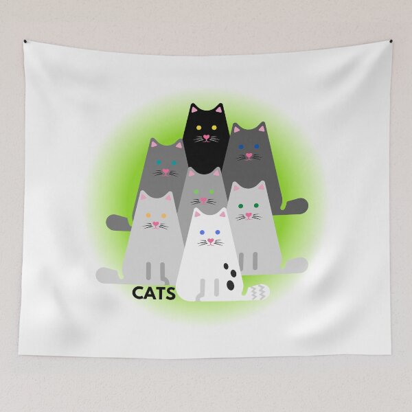 Item preview, Cats designed and sold by RinaGArt.