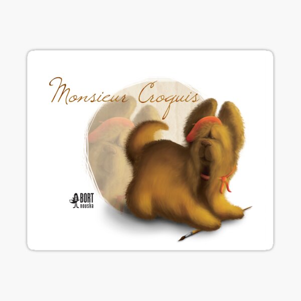Monsieur Croquis Sticker