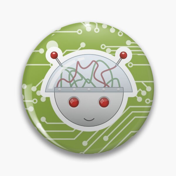 Artikelvorschau, Robotermuster entworfen und verkauft von Between Clouds.