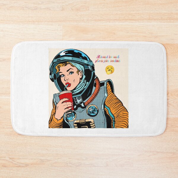 Item preview, Cartoon Design of an astronaut drinks Juice.....!!! designed and sold by VIVEK KUMAR RAI.