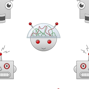 Artwork thumbnail, Robot pattern by Between Clouds