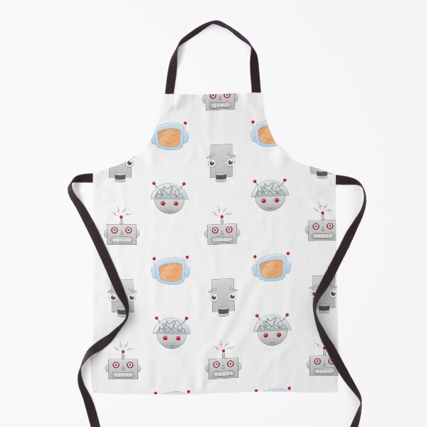 Item preview, Robot pattern designed and sold by Between Clouds.
