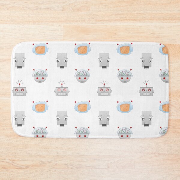 Item preview, Robot pattern designed and sold by Between Clouds.