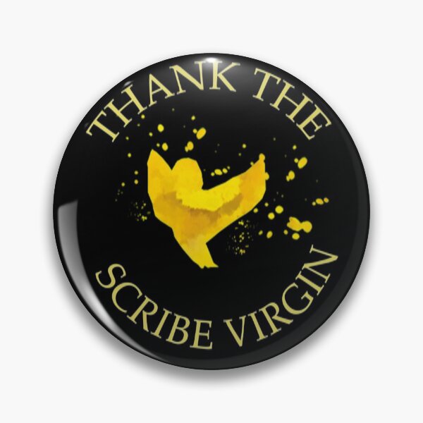 Item preview, Thank the Scribe Virgin designed and sold by Amanda Baez.