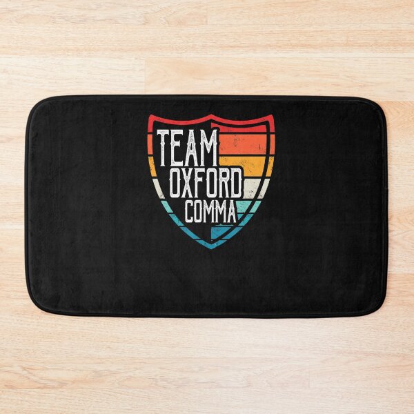 Item preview, Team Oxford Comma Grammar Police English designed and sold by Lequangtrung.