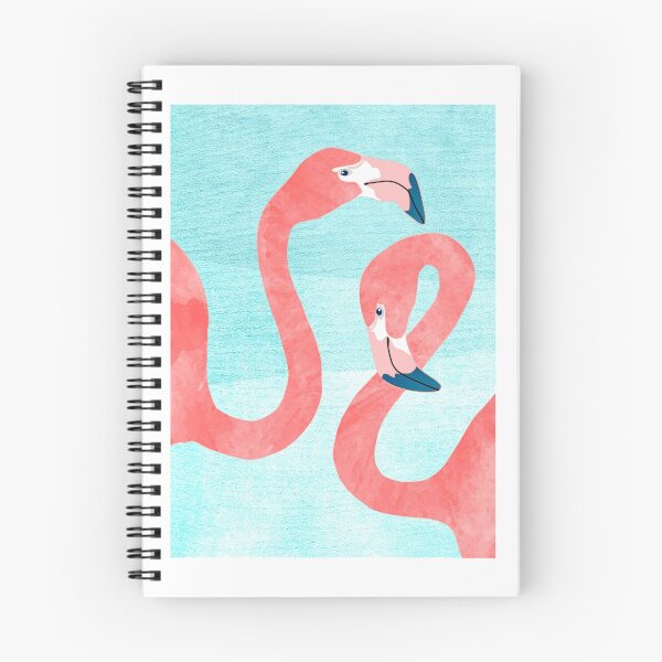 Item preview, Whimsical Flamingo Couple designed and sold by RumourHasIt.