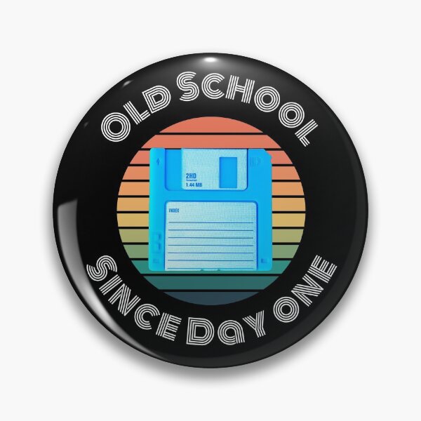 Item preview, Old School Since Day One | Living Legend | Floppy Disc designed and sold by WeAreGrotesque.