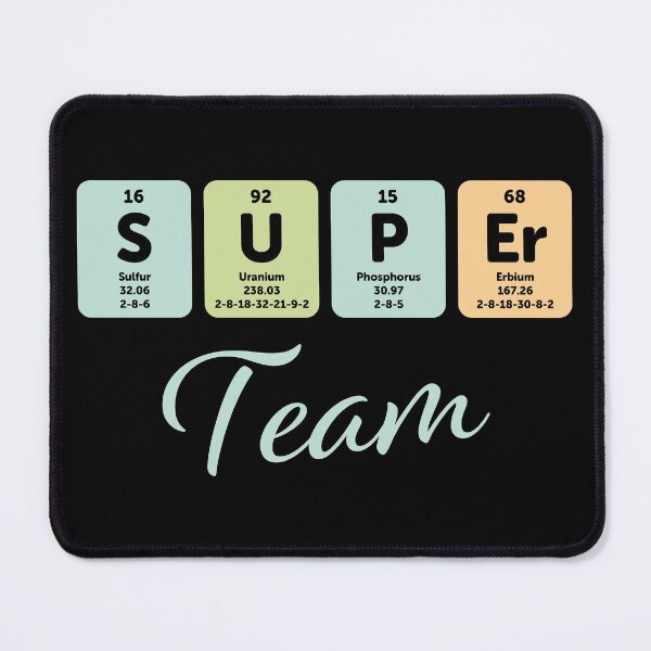 Item preview, Super team, periodic table designed and sold by Eenig.