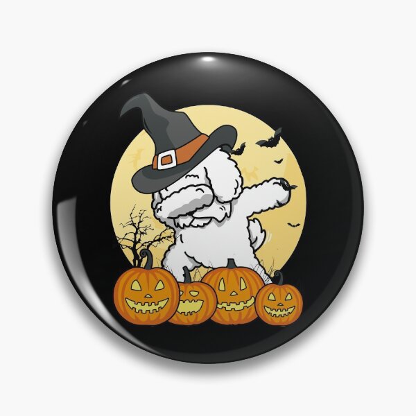Item preview, Dabbing Bichon Frise Dab Dance Funny Dog Halloween Gift designed and sold by beckergree.