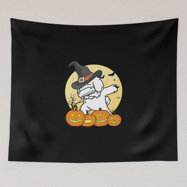 Item preview, Dabbing Bichon Frise Dab Dance Funny Dog Halloween Gift designed and sold by beckergree.