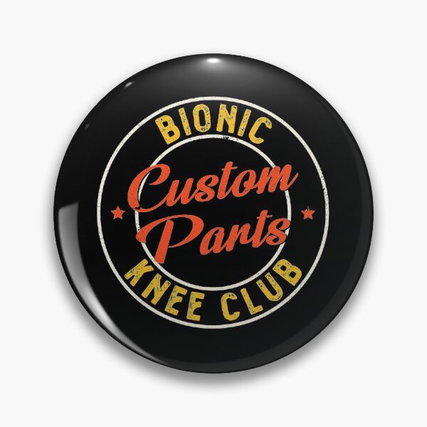 Item preview, bionic Knee Club Custom Parts - Knee surgery gift idea designed and sold by ferdaousseshop.