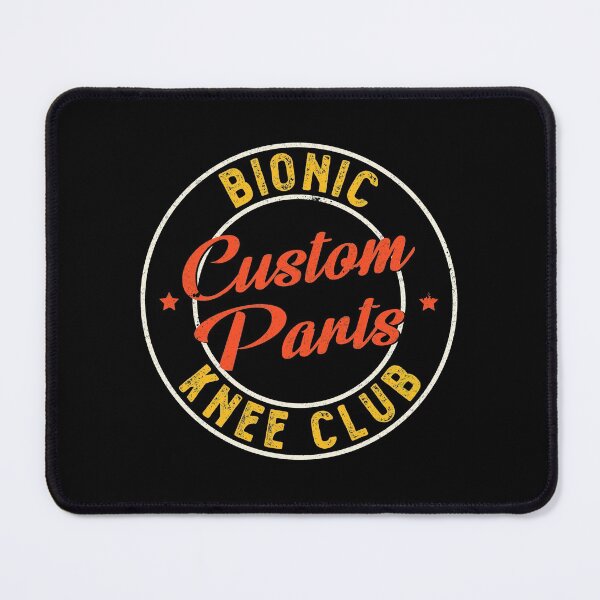 Item preview, bionic Knee Club Custom Parts - Knee surgery gift idea designed and sold by ferdaousseshop.