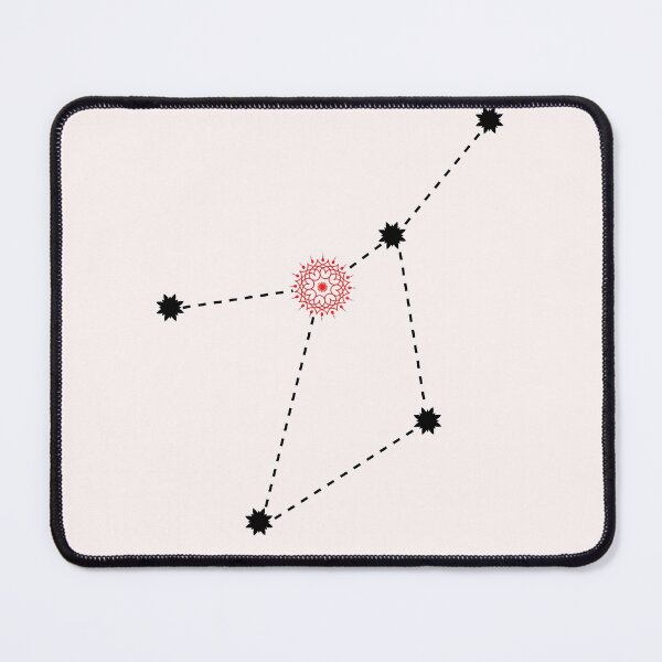 Item preview, Pushya Nakshatra Hindu Vedic Sidereal Astrology Constellation designed and sold by EndlessDoodles.