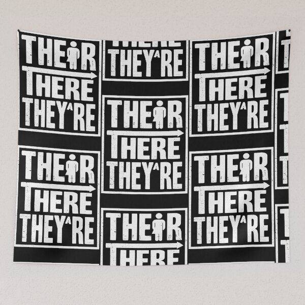 Item preview, Their There Theyre Funny English Teacher designed and sold by Lequangtrung.