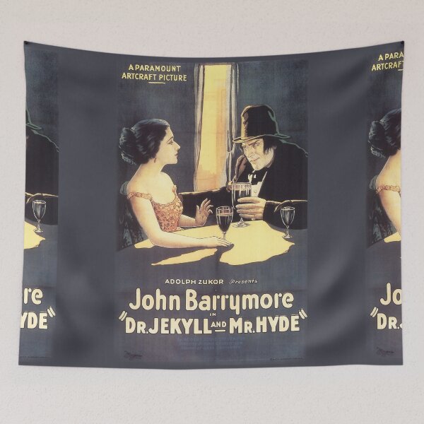 Artikelvorschau, Dr Jeckyll and Mr Hyde vintage poster entworfen und verkauft von Vintage Designs +.