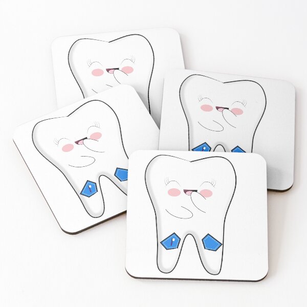 Item preview, Happy Kawaii Tooth designed and sold by EnchantedDreamr.