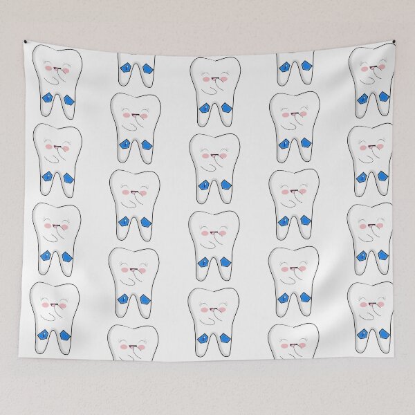 Item preview, Happy Kawaii Tooth designed and sold by EnchantedDreamr.