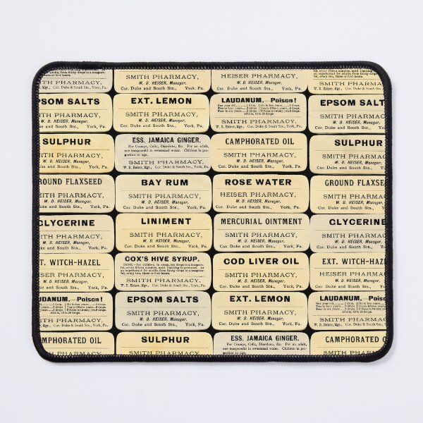 Item preview, Vintage pharmacy bottle labels designed and sold by Eenig.
