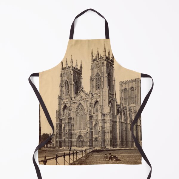 Item preview, York Minster Cathedral 1870s Remastered Albumen Photograph Gift designed and sold by skyfilming.