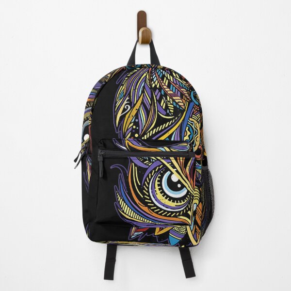 Item preview, Geometric Owl Art Wise Angry Owl designed and sold by tommyrbarke23.