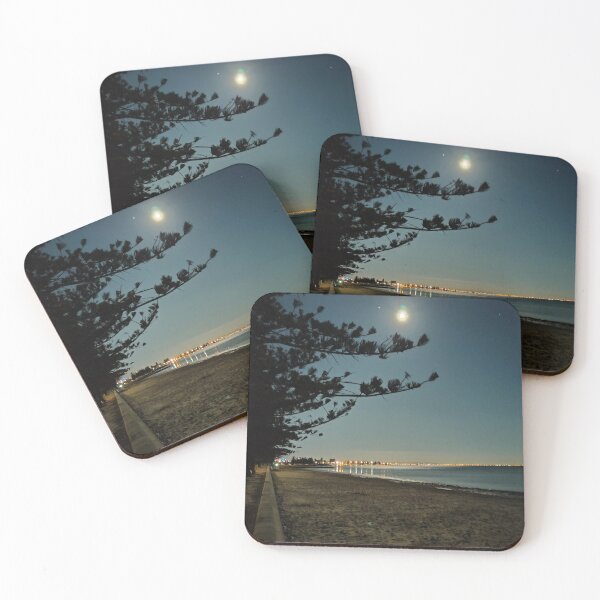 Item preview, Altona Beach at Night designed and sold by Jnewtonbell.