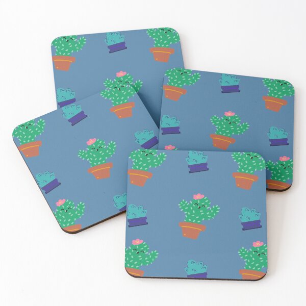 Item preview, Cute Happy Cartoon Cactus Plant Pattern designed and sold by Meek-Anime.