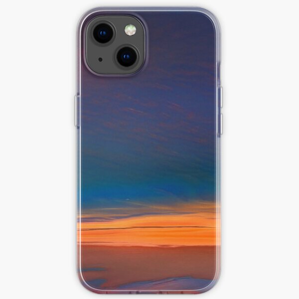 Spacewave desert sunset iPhone Soft Case