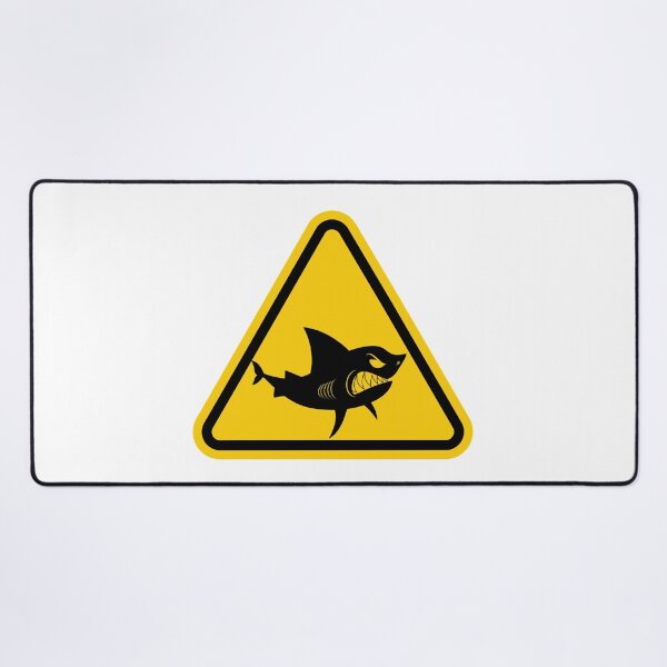 Item preview, Sharks Warning Sign designed and sold by treasure-crafts.