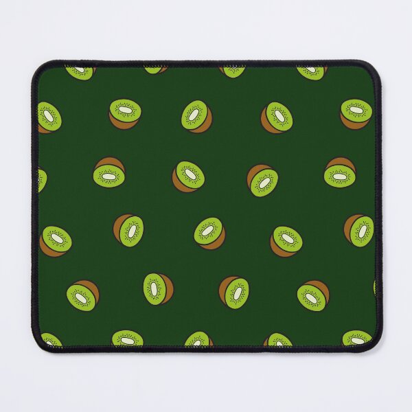 Item preview, Kiwi Fruit Pattern on Dark Green designed and sold by evannave.