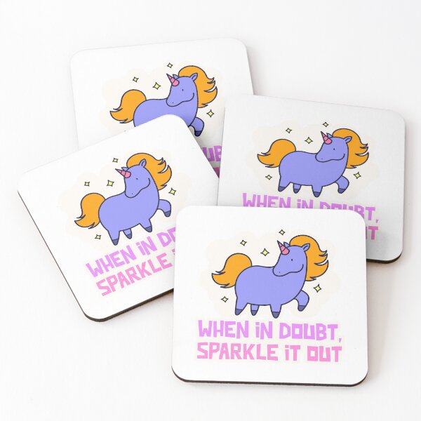 Item preview, Sparkle it Out | Unicorn designed and sold by Sandeaux Designs.