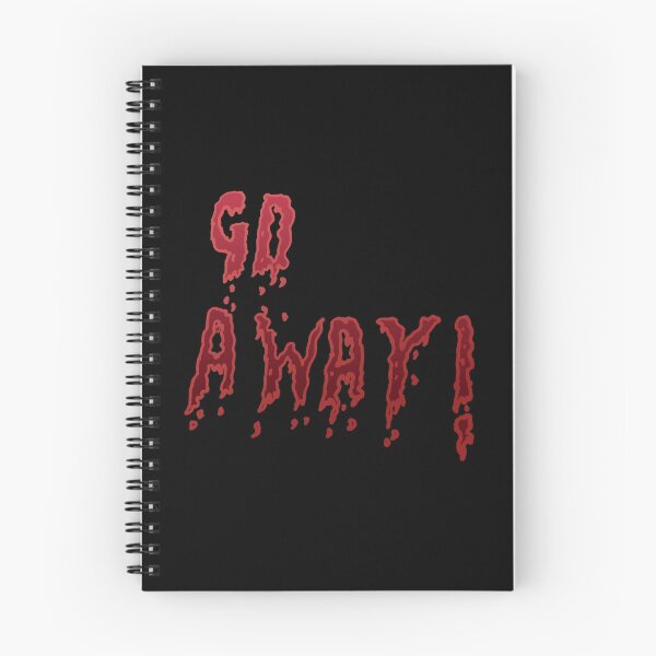 Item preview, Go away - Red designed and sold by MeteorsAndStars.