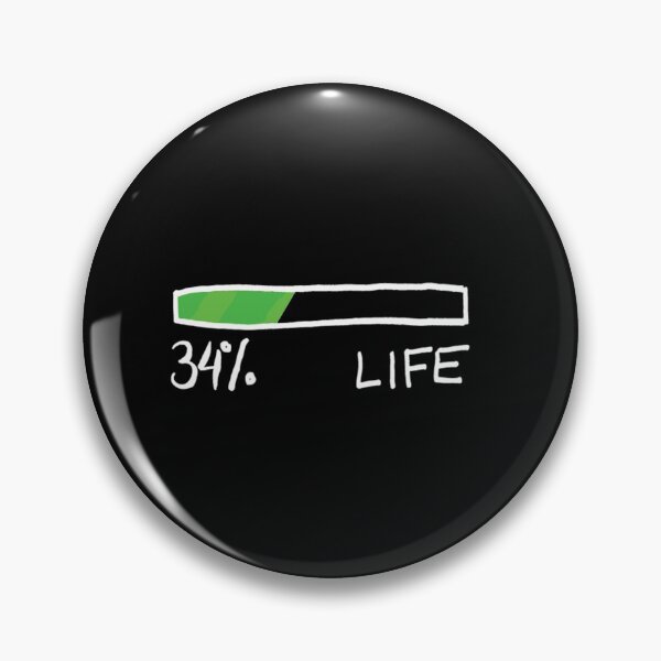 Item preview, Life Percentage - 34%  designed and sold by DesStudio.