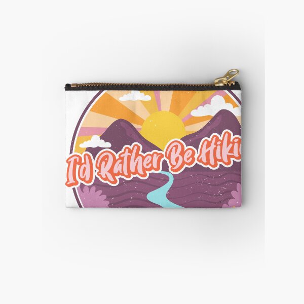Item preview, I'd Rather Be Hiking | Retro designed and sold by Sandeaux Designs.