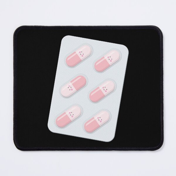 Item preview, Pink happy pills blister pack designed and sold by Eenig.