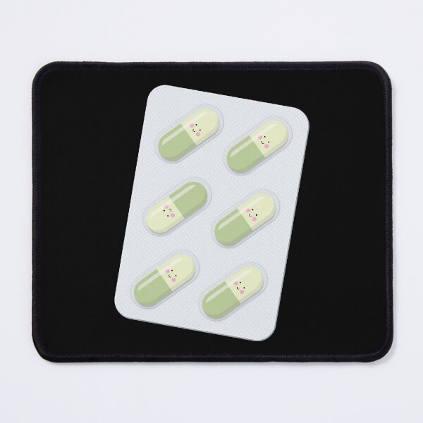 Item preview, Green happy pills blister pack designed and sold by Eenig.