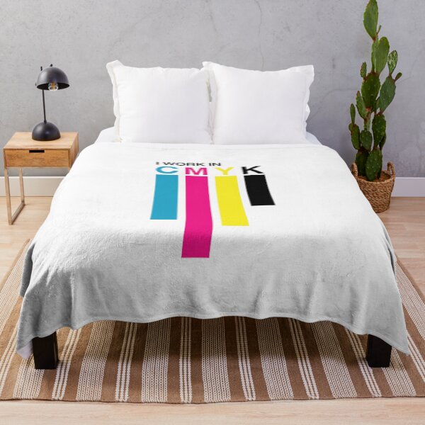 Item preview, CMYK - I Work In CMYK - funny quotes designed and sold by ferdaousseshop.
