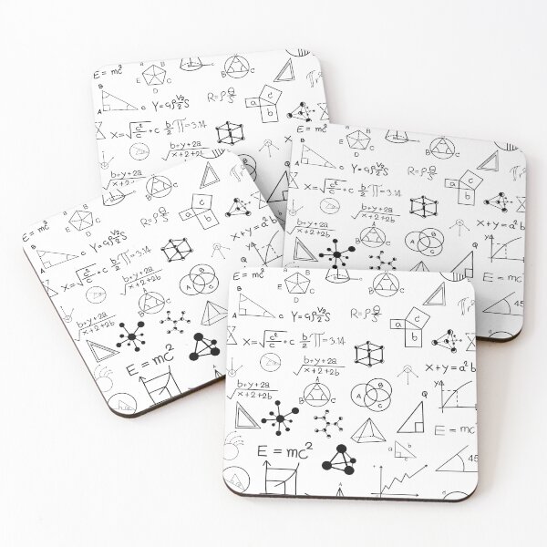 Item preview, Hand drawn physic formulas Science knowledge education. Chem formula and physics , math formula and physics vector, white background, hand drawn line math formula and physics formula designed and sold by WP-7824.