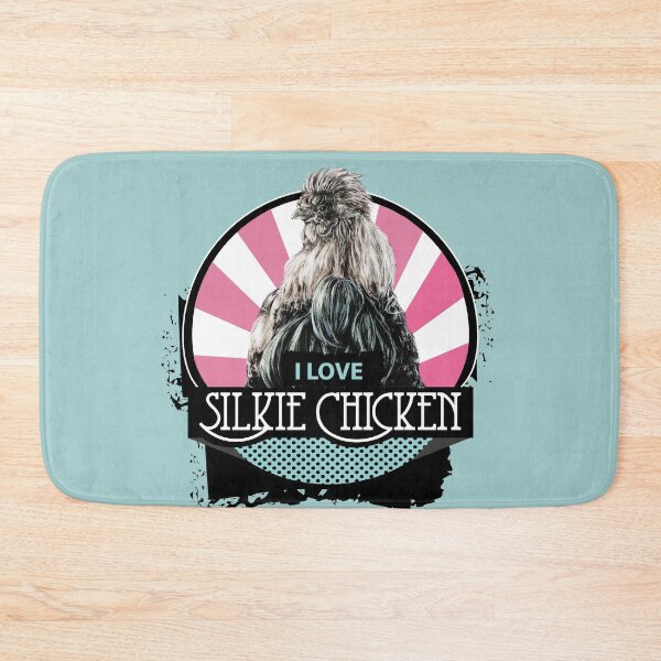 Item preview, I love Silkie Chicken designed and sold by Lalingla.