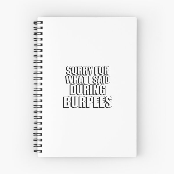 Item preview, Sorry said burpees designed and sold by ShineCreative.