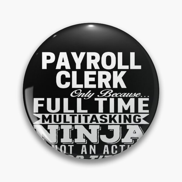 Item preview, Payroll clerk designed and sold by clickmostro.