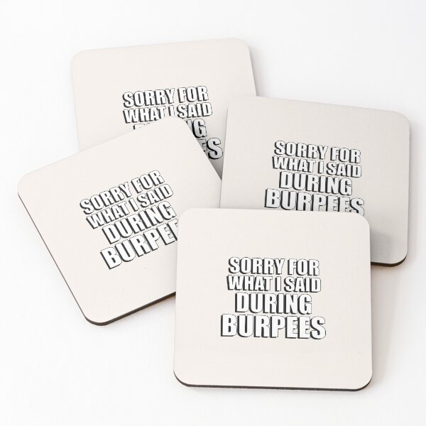 Item preview, Sorry said burpees designed and sold by ShineCreative.
