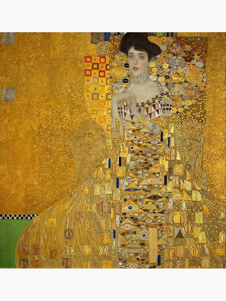 "Gustav Klimt (1862–1918): Porträt Von Adele Bloch-Bauer I. (Die Frau ...