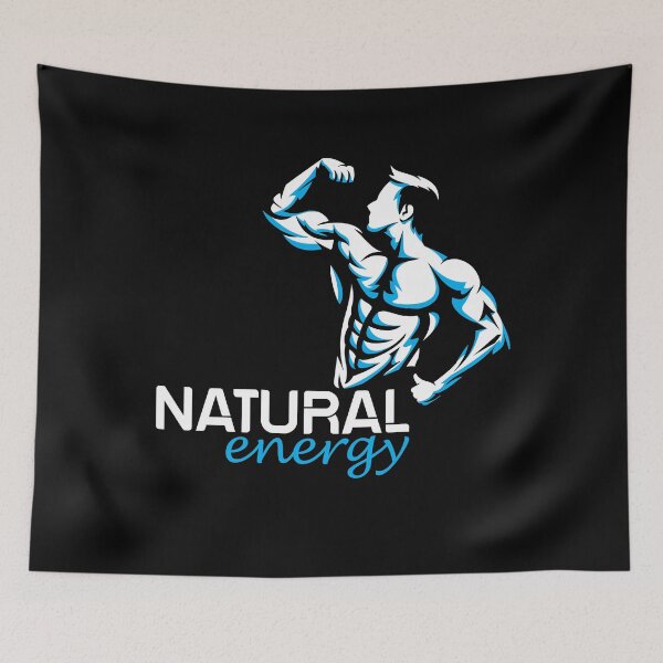 Item preview, Natural energy - fitness designed and sold by cruzzcreation.