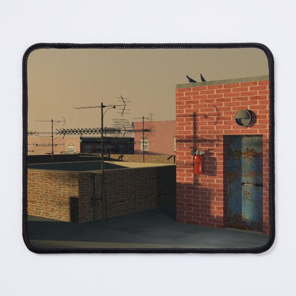 Item preview, Pigeons on roof designed and sold by Luis J. de la Fuente.