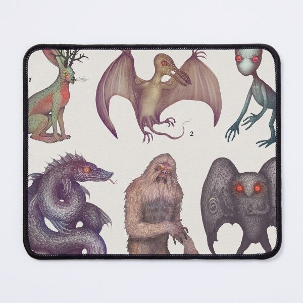 Item preview, Mythical Creatures of Cryptozoology designed and sold by Cabinet Of Curiosities by Vlad.