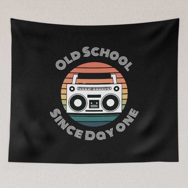 Item preview, Old School Since Day One | Living Legend | Boom Box designed and sold by WeAreGrotesque.