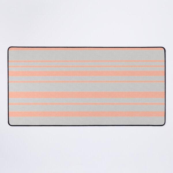 Item preview,  Coral and gray striped designed and sold by marinaklykva.